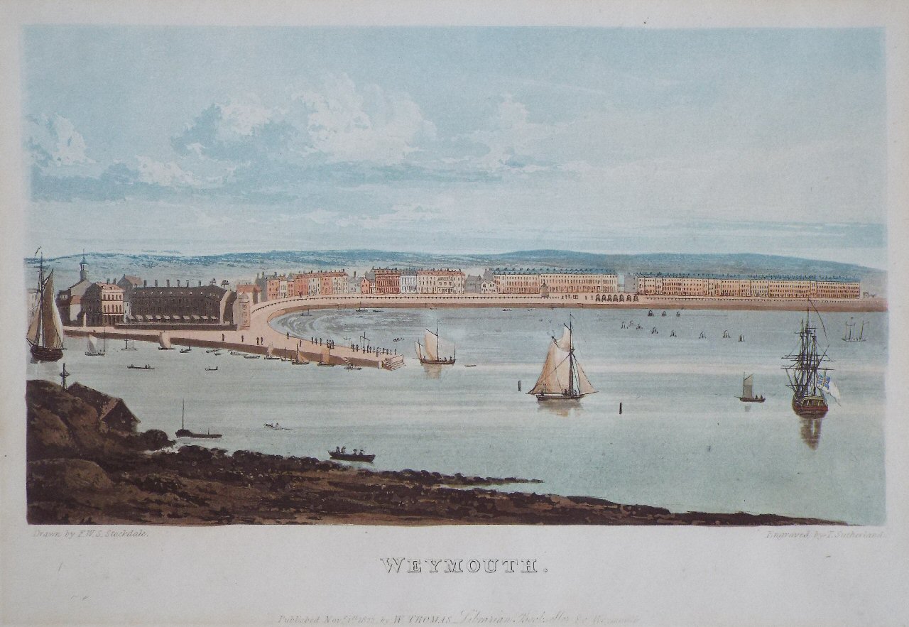 Aquatint - Weymouth.  - Sutherland